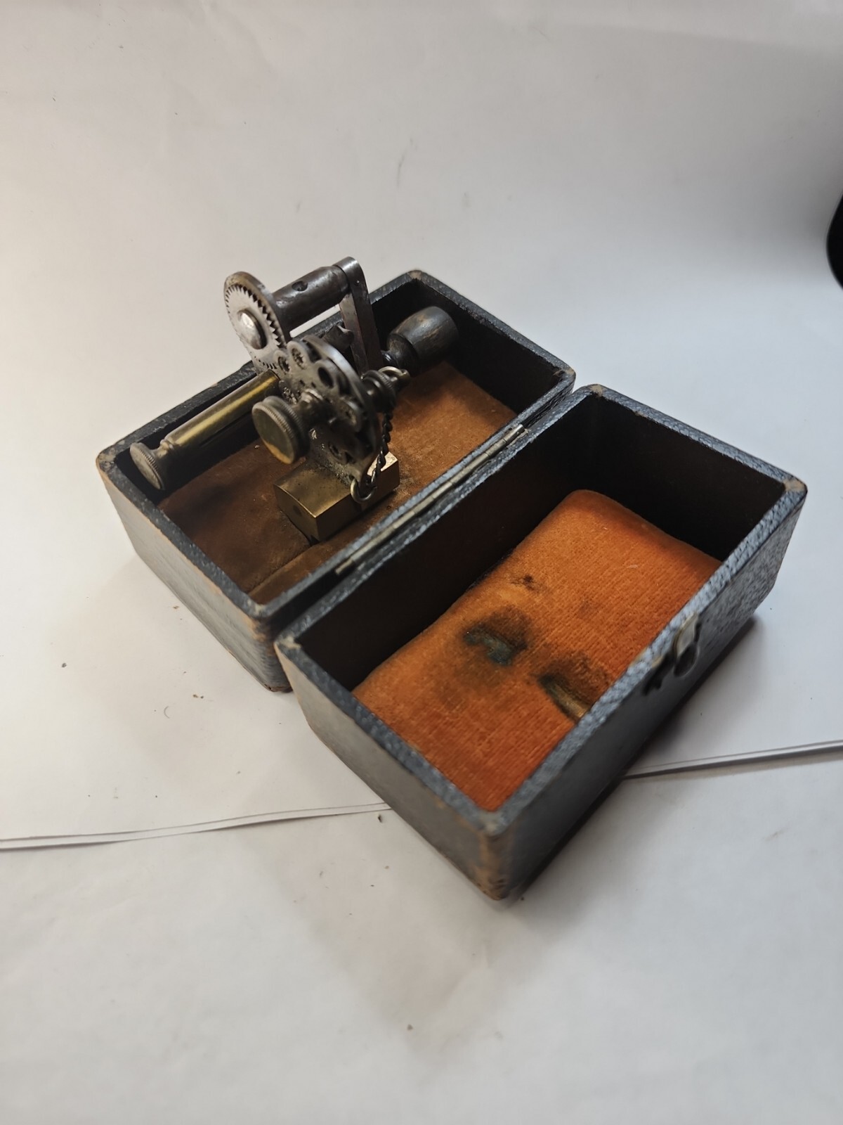 Antique Watchmaker D.R.G.M.Pocket Watch Bow Mill Cutter Germany 1