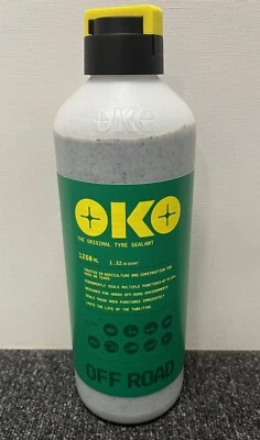 OKO 1.25ltr PUNCTURE FREE OFF ROAD TYRE SEALANT - SCHRADER & PRESTA COMPATIBLE