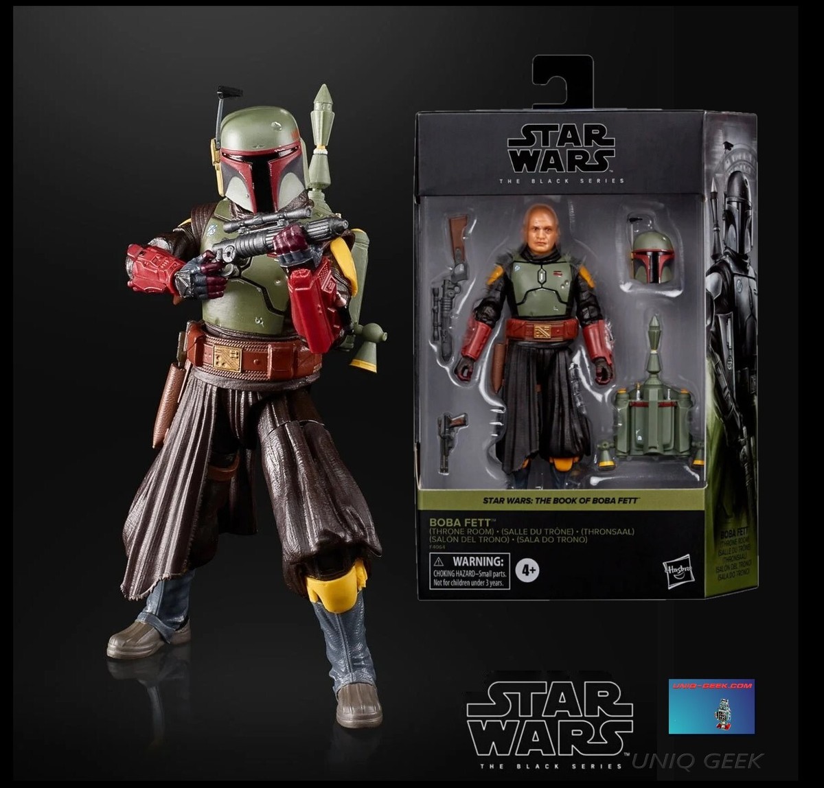 Star Wars The Black Series Boba Fett Throne Room Deluxe Action