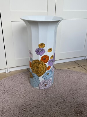 Rosenthal Polygon Patras - riesige Bodenvase Vase 55 cm Tapio Wirrkala