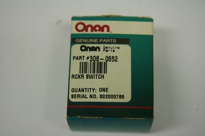 Onan Start Stop Schalter 308-0852 BGE Motoren