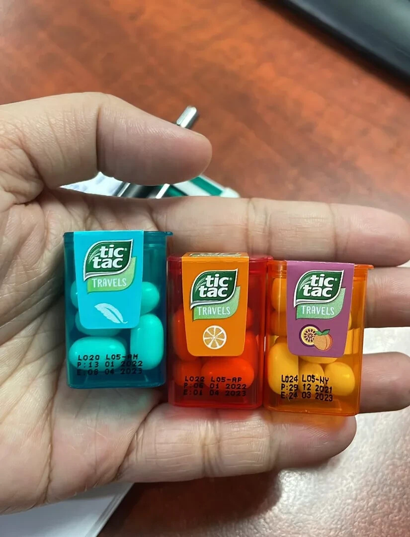 TIC TAC Travels Edition Candy Mini Box Sweet Gift x 60 Mini TIC TAC Travels Edition Candy Mini Box Sweet Gift x 60 Mini