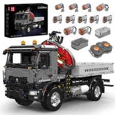 Mould King 19016 Transport Crane Vehicle Remote Control Car Building Block Toy