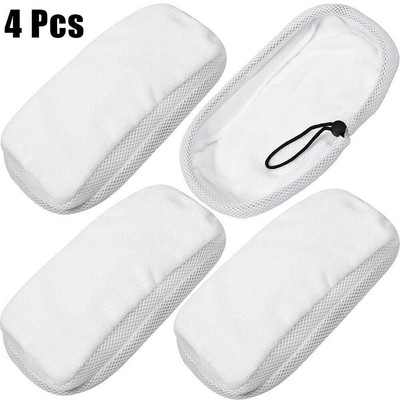 4X Für Morphy Richards 720020,720021 720502 9in1 Steam Cleaner Mop Cloths Pads