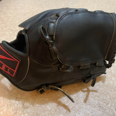 Nike BSBL 軟式グローブ 黒 Nike Glove Mitt Baseball BSBL IX Diamond Lady pitcher USED | eBay