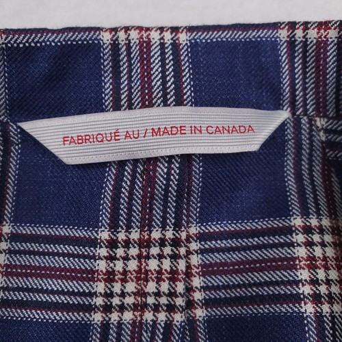 Samuelsohn Jacket Men 40 Blue Loro Piana Tartan Plaid Sport Coat Wool Silk Linen - Picture 5 of 19