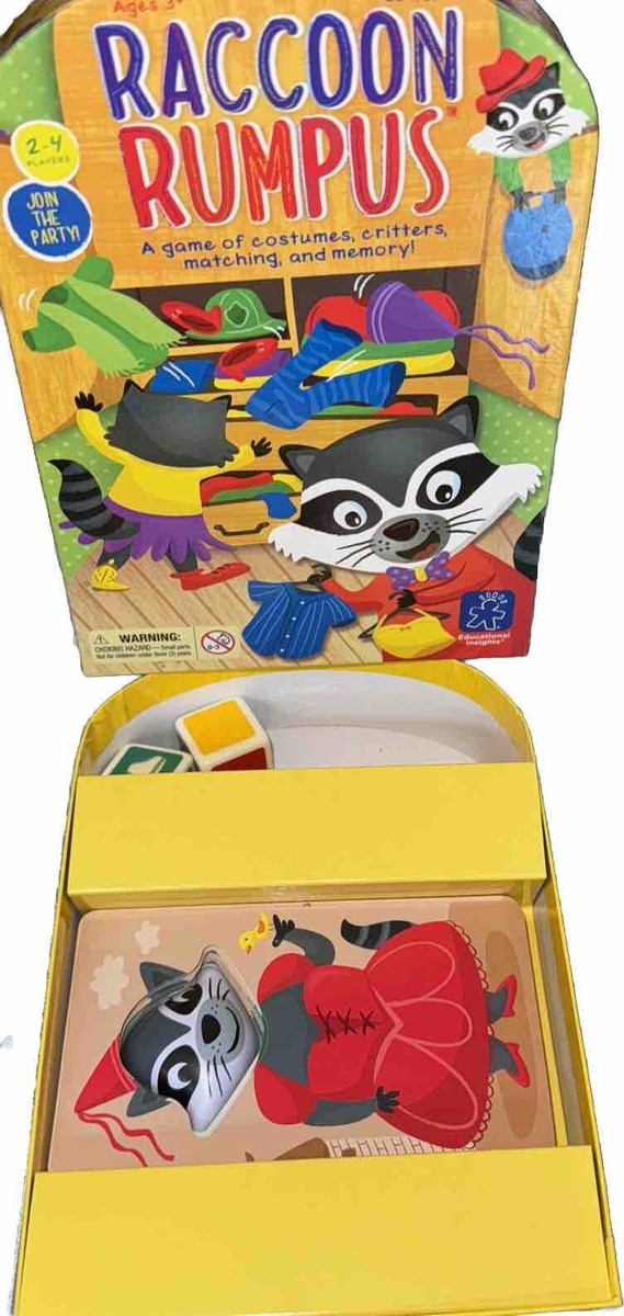 Raccoon Rumpus Game Complete