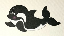 Little Orca. Scrapbook, Card Making Paper Piecing