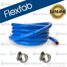 Genuine Flexfab 5526-062 - 5/8" x 25' Silicone Heater/Coolant Hose w/ Clamps