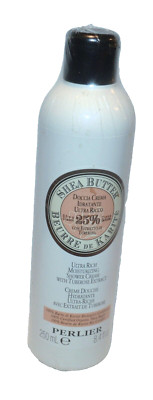 PERLIER Shea Butter Tuberose Shower Cream Wash Made In Italy 8.4 oz