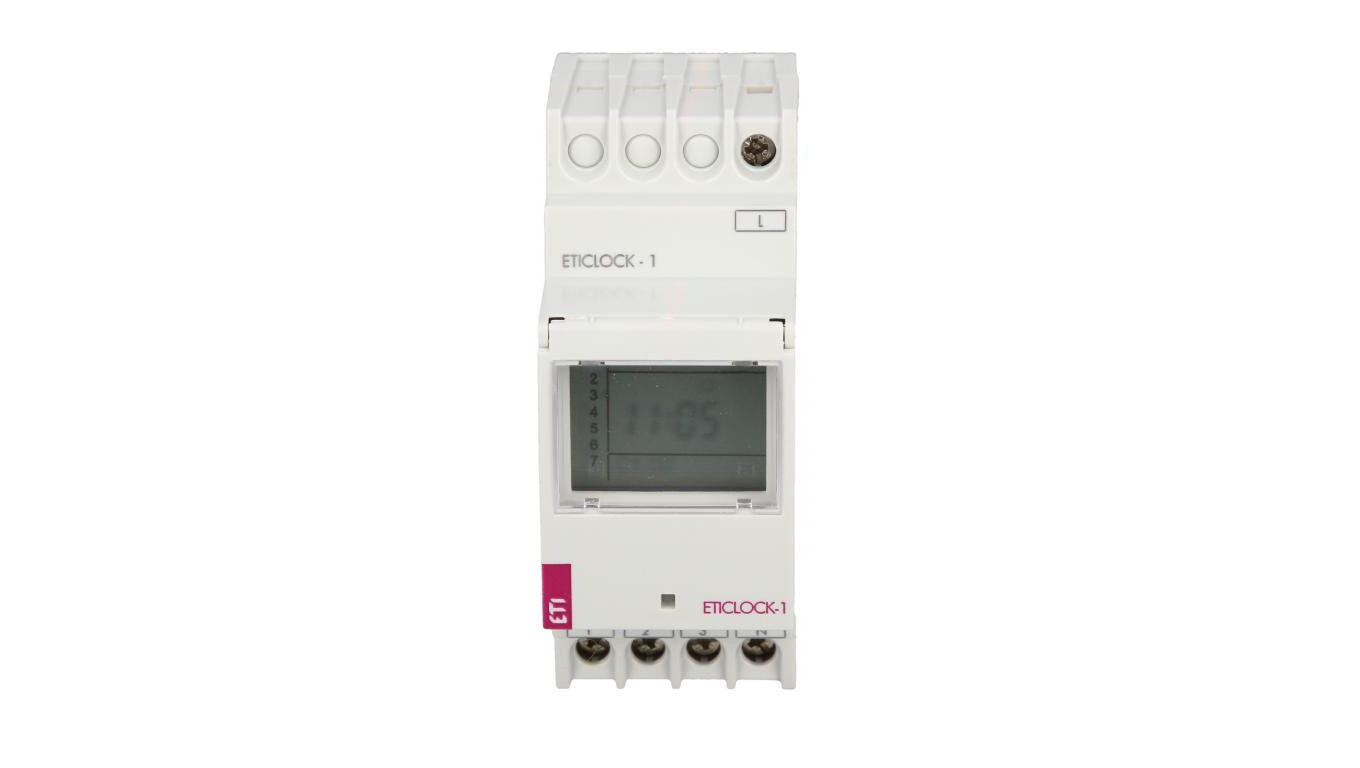 Digital timer 16A daily/weekly 1-channel ETICLOCK-1 002472011 /T2UK