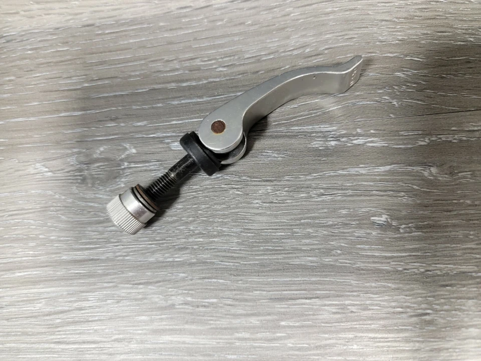 Carpeta abrazadera marco tija de sillín bicicleta Promax eje plateado de 6 mm Foto 3 de 3