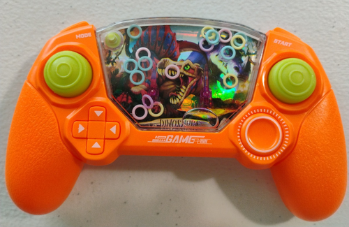 Kid's Handheld Ring Toss Game Device Portable Ring Toss Game Orange New - Bild 2 von 6