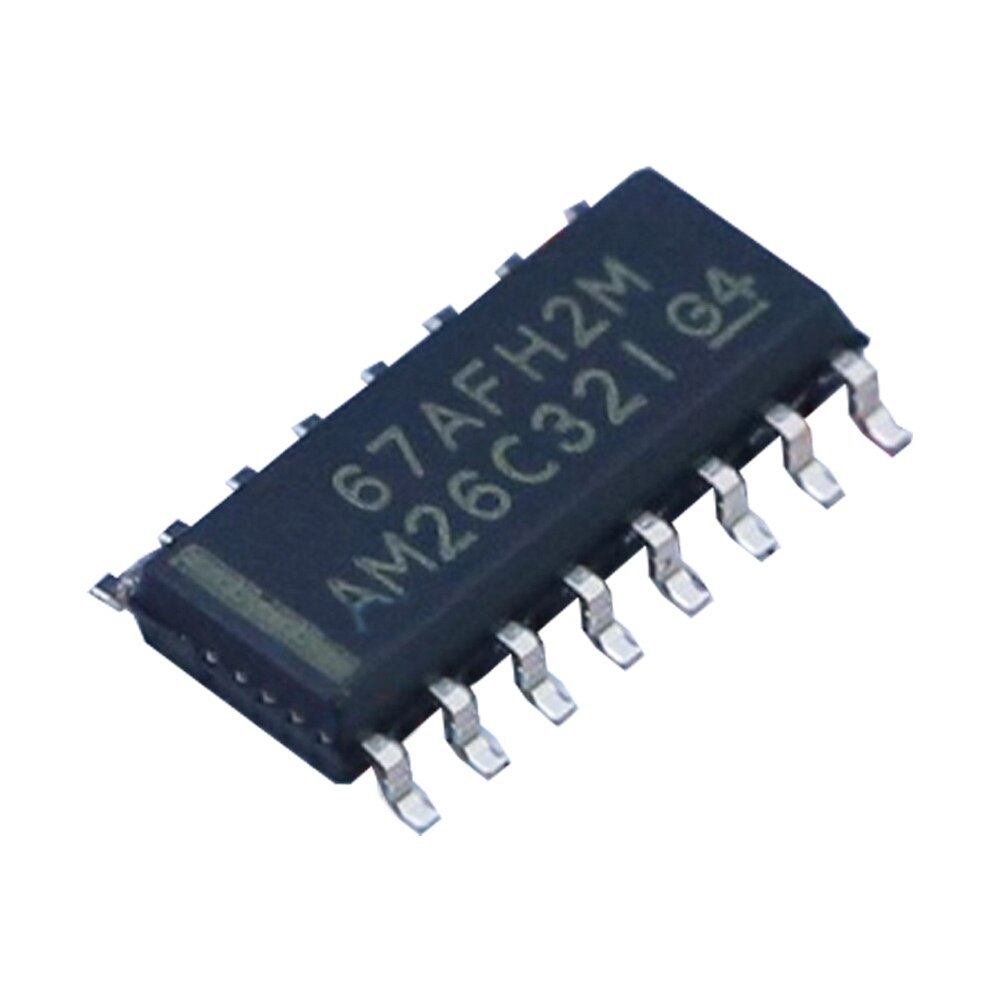 10pcs/lot AM26C32IDR AM26C32CDR AM26C32 Sop-16 Line Receiver 10pcs/lot AM26C32IDR AM26C32CDR AM26C32 Sop-16 Line Receiver