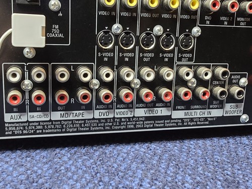 Sony STR-DE698 Digital A/V Control 7CH Amp Stereo Receiver Audio Video STRDE698 - Picture 4 of 7