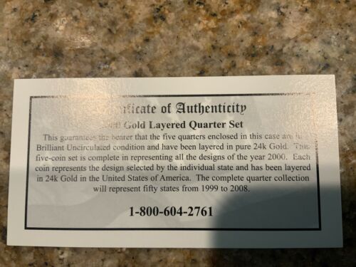 2000 gold proof set - Picture 3 of 3