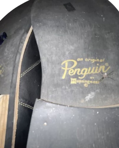 PENGUIN By Munsingwear Merle Black Leather Lace Up Chukka Boots Men’s Size 10 - Afbeelding 7 van 15