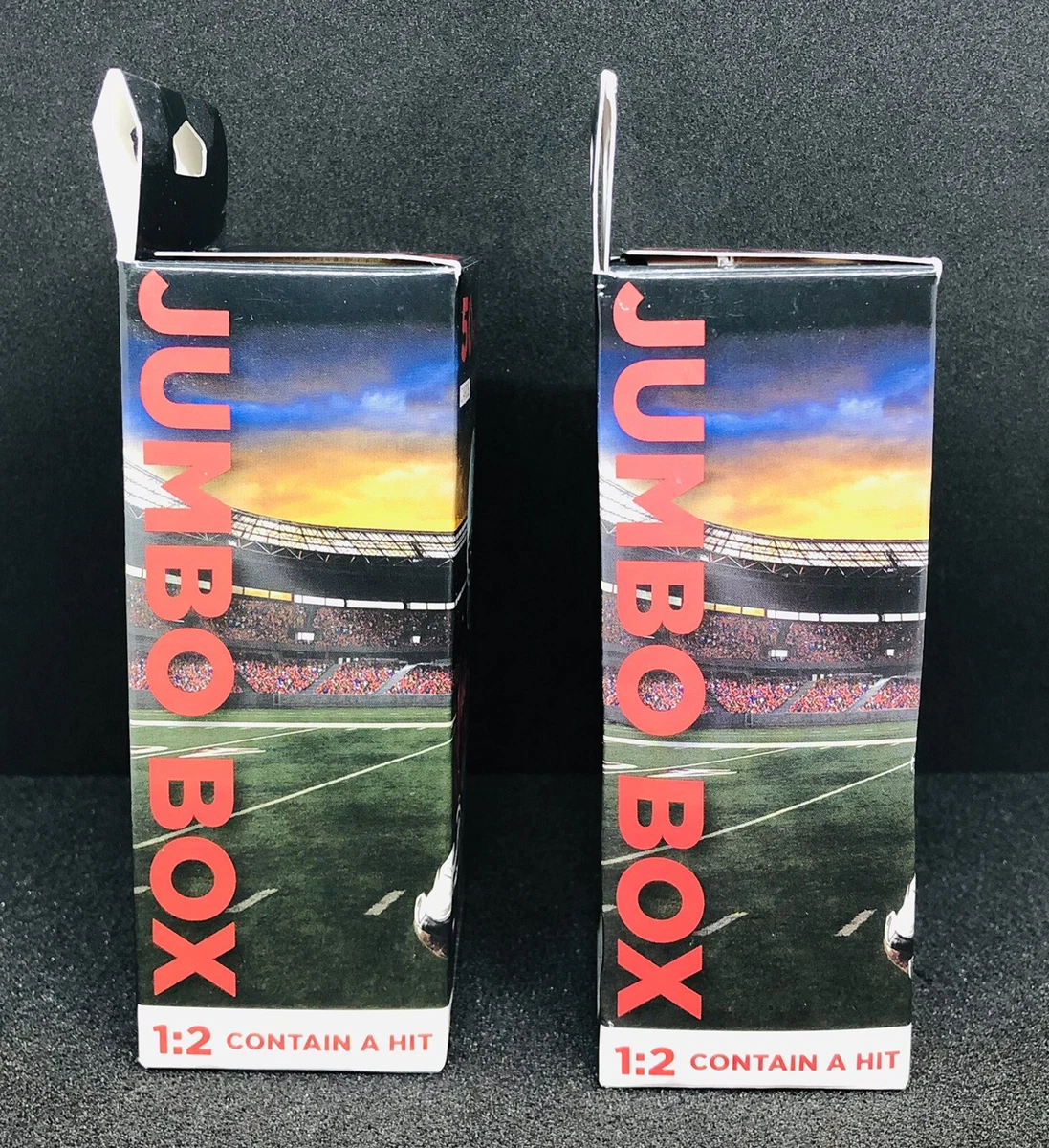 6 QTY Fairfield Jumbo Box 50 Football Sports Trading Cards