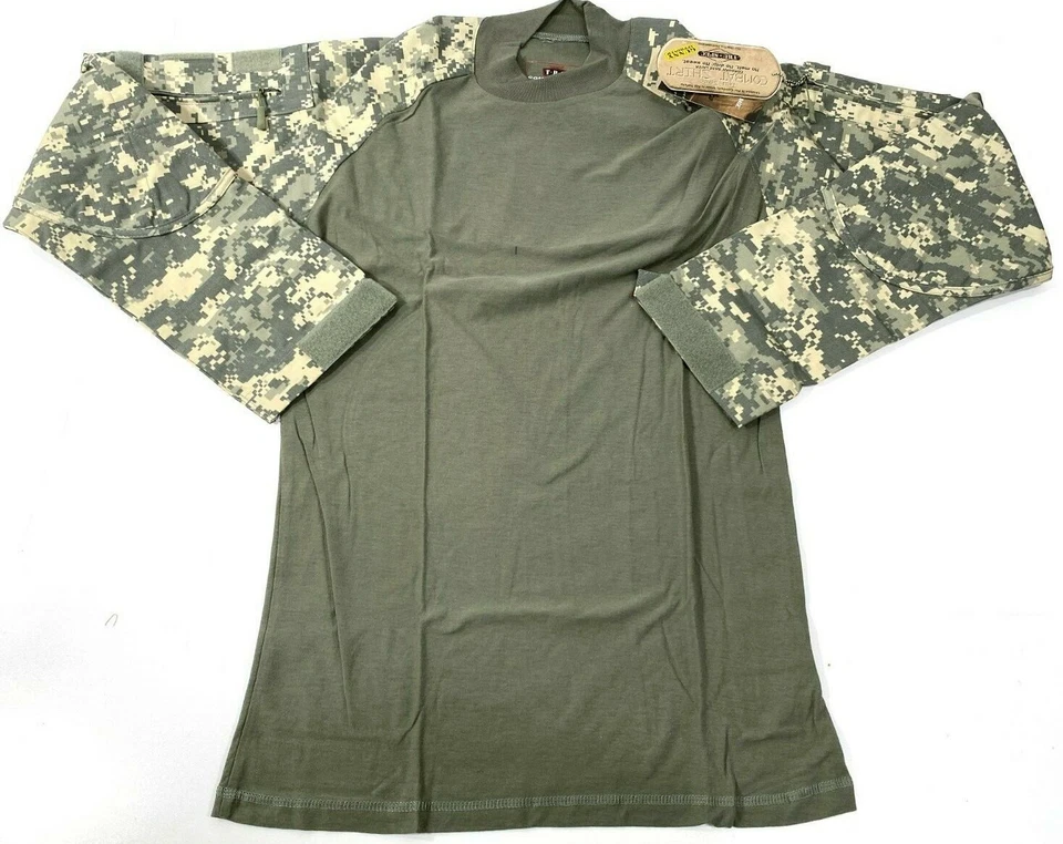 НОВЫЕ МУЖСКИЕ TRU-SPEC NYCO RIPSTOP TRU БОЕВАЯ РУБАШКА 2551 ЦИФРОВОЙ КАМУФЛЯЖ СРЕДНЕЙ ДЛИНЫ - Изображение 2 из 3