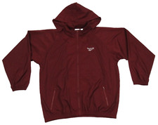 Vintage Reebok Hooded Full Zip Tracksuit Windbreaker Jacket XL