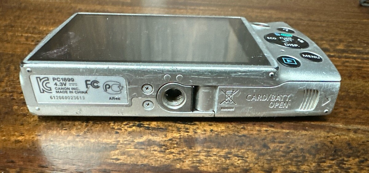 Canon PowerShot A2600 Silver Compact Digital Camera -Used