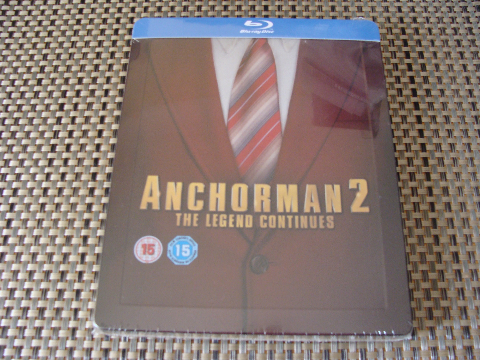 Blu Steel 4 U: Anchorman 2 The Legend Continues Ltd Ed Steelbook 2 Discs Sealed