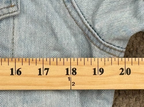 Levi's Women's 77715-4889 Vintage Made In USA Red Tab Denim Jacket Size Medium - Picture 13 of 16