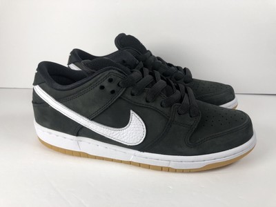 Nike SB Dunk Low Pro ISO ORANGE LABEL BLACK WHITE GUM Size 6.5 CD2563-001 | eBay
