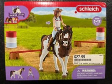 Schleich Horse Club 13 Piece 42441 Barrel Racing Playset - New never opened box