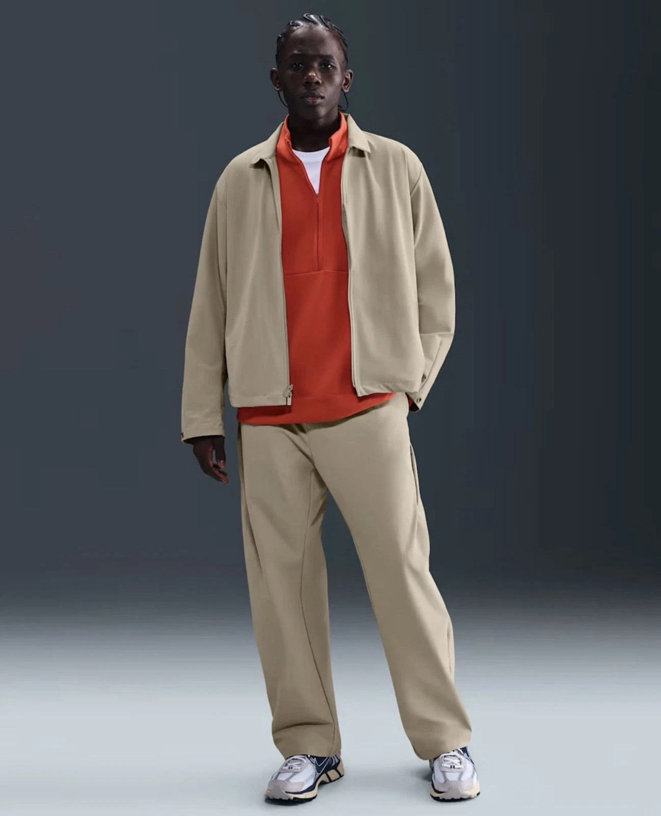 Nike 24.7 PerfectStretch Men's UV Loose-Fit Pants Utility Khaki 34X32 HV0377-253
Opens in a new wind