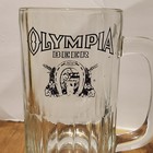 Vintage Olympia Beer Glass Good Luck Horseshoe Logo — photo 2