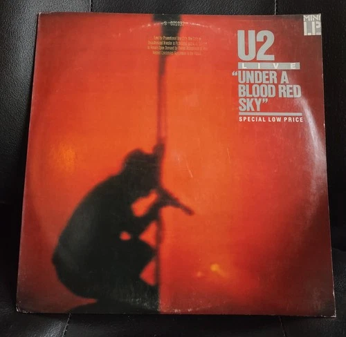 U2, "Under A Blood Red Sky" 12" LP Vinyl, 1983 Pressing. Vinyl mint!