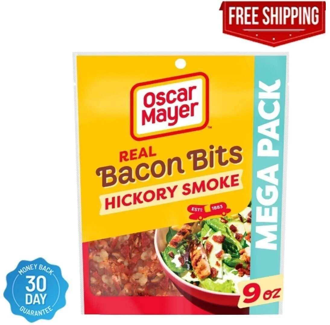 Oscar Mayer Real Bacon Bits Mega Pack, 9 Oz Bag, 2-2.5 Cups.