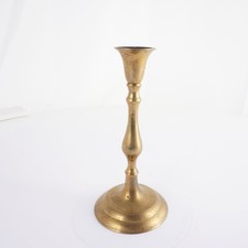 Messing Kerzenhalter – Vintage - Höhe 20,5 cm - Vintage Stil 60er/70er Jahre