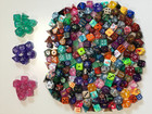 Chessex game dice lot, Beautiful assorted dice and 3 complete borealis sets