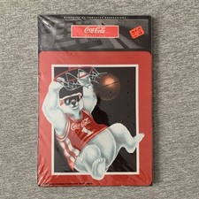 VTG 1997 COCA COLA POLAR BEAR MOUSE PAD NEW SEALED MADE IN USA