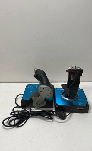 Saitek X45 Flight Stick-SOLD AS IS, UNTESTED - Bild 3 von 5