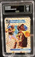 2023 Donruss Diamond Kings - Dave Winfield - 🔥On Fire Parallel 14/75 - Padres