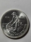 1985 American Prospector BU 1 Oz .999 Silver In Capsule