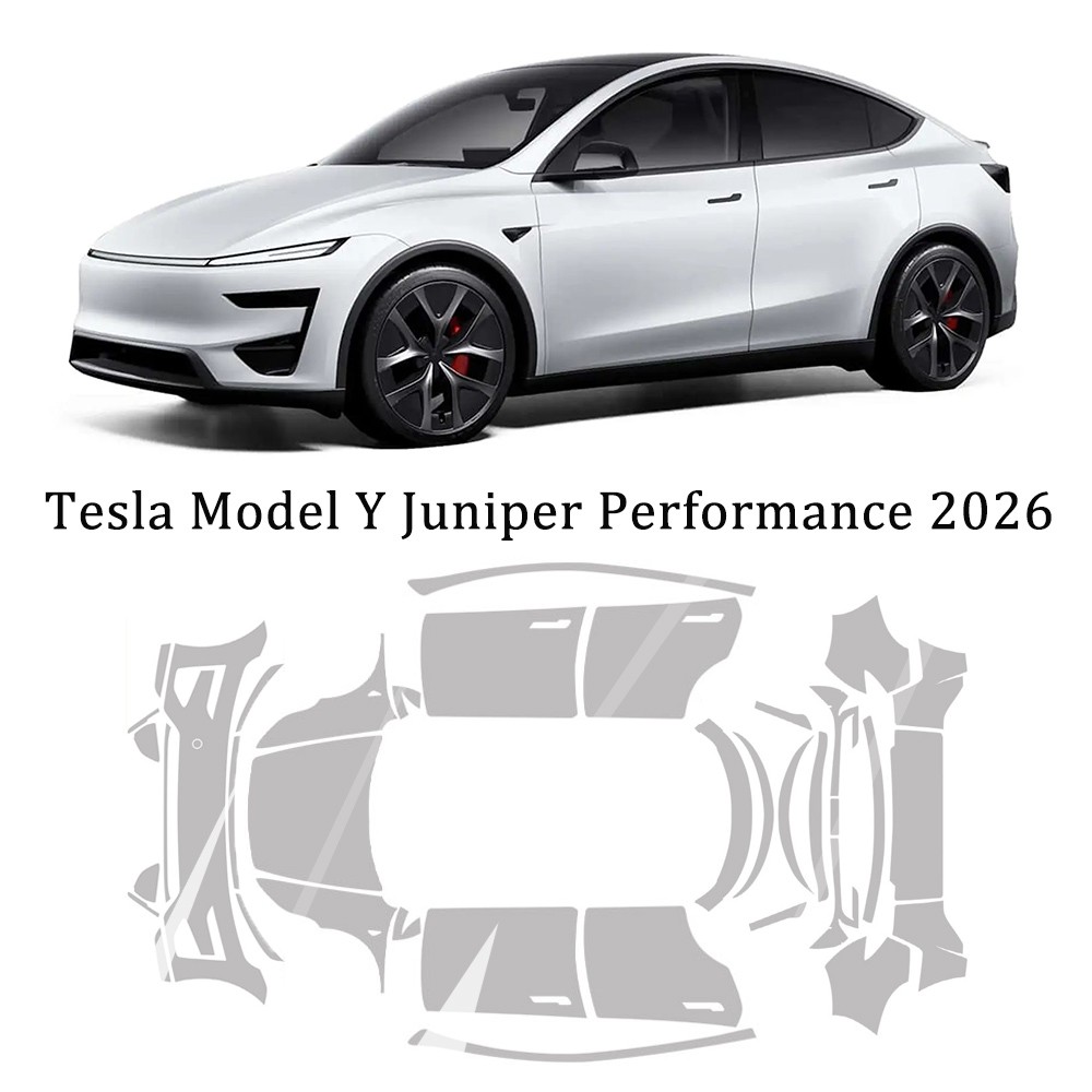 Tesla Model Y Performance 2026 Full Car Precut Paint Protection Film PPF Gloss-image