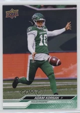 2024 Upper Deck CFL Green Adam Korsak #7