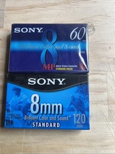 NEW Sony 8 60 120 MP 8mm Video Cassette Standard Grade NTSC New Sealed