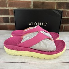 Vionic Restore Pink Slip On Platform Slippers Men’s US 12.5 M NEW