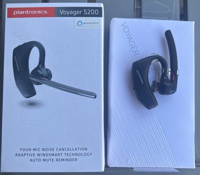 Plantronics Voyager 5200 Bluetooth Headset With Alexa And Noise Cancellation