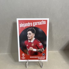 🔥Topps 2022-23 Chrome UEFA Garnacho Rookie #59-21 Manchester United Soccer