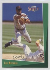 1993 Score Select Lou Whitaker #112 1g4