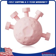 Pink Hand Grip Strengthener Ball Finger Forea...