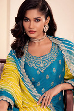 Salwar Kameez Indian Pakistani Wedding Party Wear Dress Bollywood Plazzo Suit