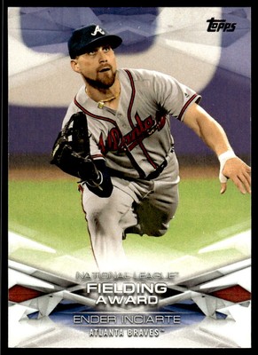 2018 Topps #MLBA-27 Ender Inciarte MLB Awards Atlanta Braves Baseball