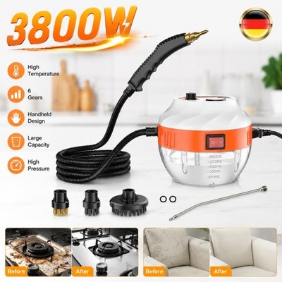 3800W Hochdruck Dampfreiniger Hand Dampfreiniger für Haushalt Auto Steam Cleaner